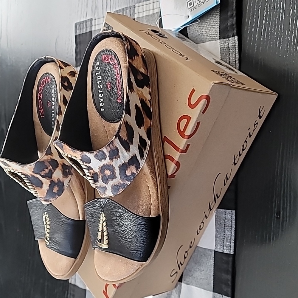 Womens Modzori Reversible "Lada" Sandals Size 8 - Picture 6 of 9